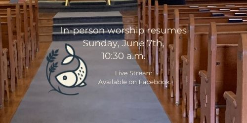 Help Us Prepare For In-Person Worship