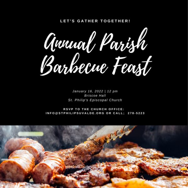 Annual Parish BBQ Feast!