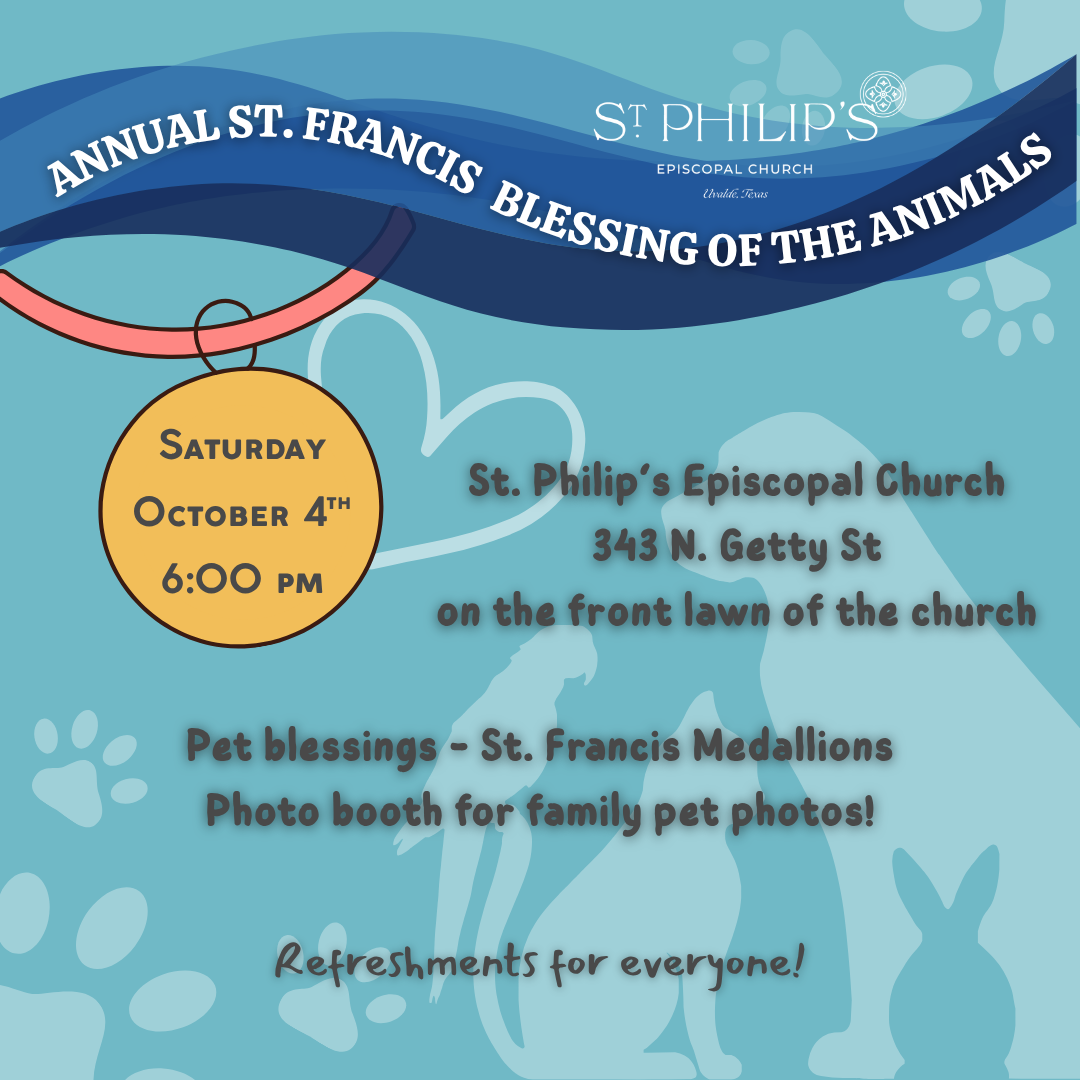 Feast Of St. Francis Blessing Of The Animals