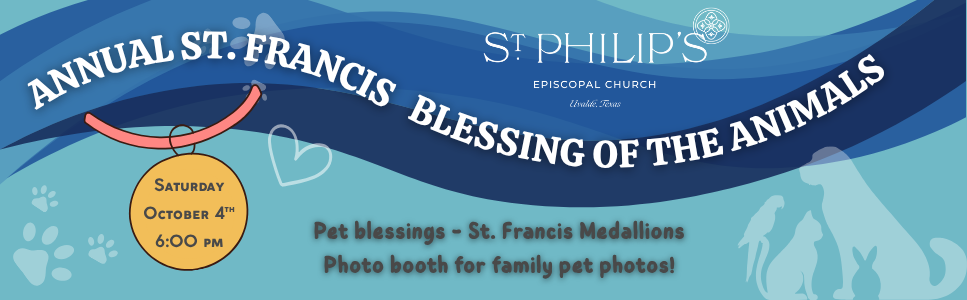 Feast of St. Francis Blessing of the Animals