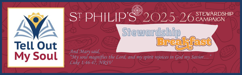Tell Out My Soul Stewardship Breakfast