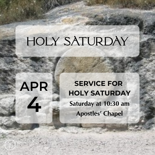 Holy Saturday