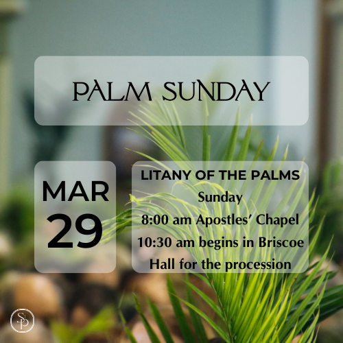 Palm Sunday
