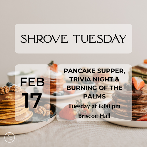 Shrove Tuesday Pancake Supper